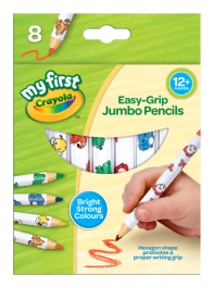 My First Crayola Jumbo Pencils 8 Pack for Early Learners