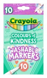 Set of 10 Washable Markers Colours of Kindness Crayola