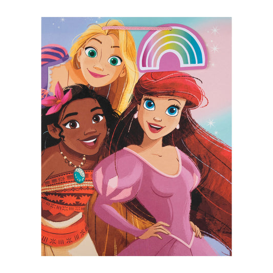 Large Gift Bag - Pink Disney Princesses Design