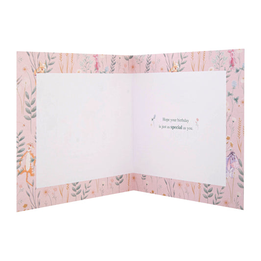 Birthday Card for Friend - Disney Winnie the Pooh Design