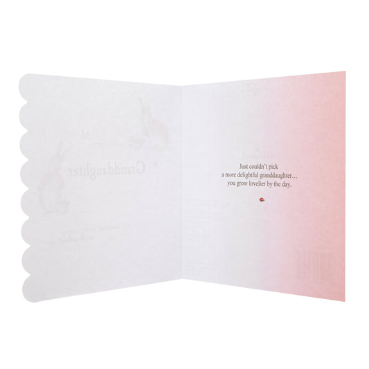Birthday Card for Granddaughter - Beatrix Potter Peter Rabbit™ Design