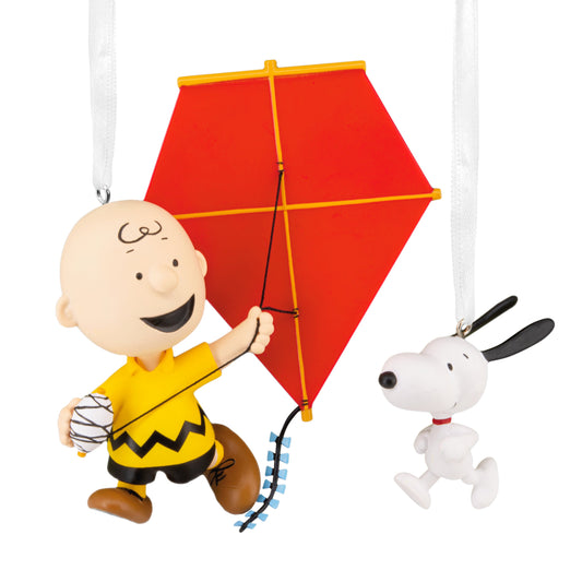 Collectable PEANUTS™ Storied Moments Ornament - Set of 2 Charlie Brown & SNOOPY Design