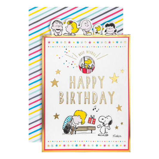 Pop-Up Birthday Card - 3D SNOOPY & PEANUTS™ Pop-Up Design