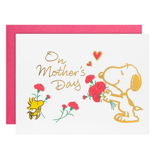 Pop-up Mother’s Day Card - 3D SNOOPY & WOODSTOCK Pop-Up Design