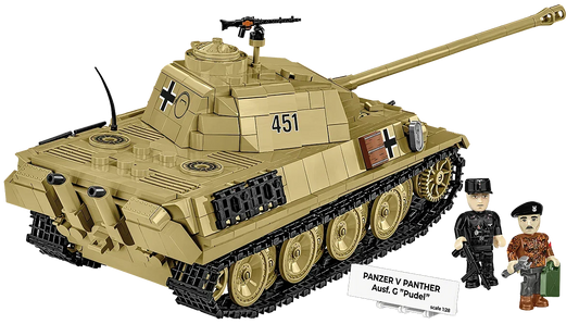 Cobi 2655 World War II Panzer V AUSF.G Pudel 1133 pcs