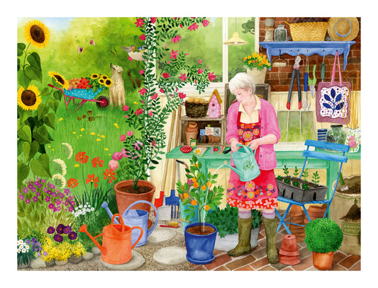 Gardening 100 Piece Jigsaw Puzzle
