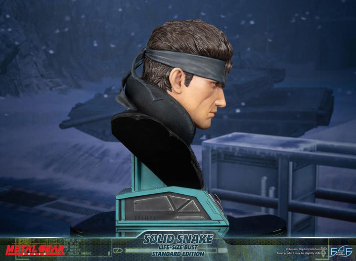 First4Figures Metal Gear Solid Solid Snake 1/1 Scale Life-Size Bust