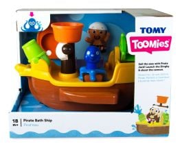 Toomies Pirate Ship Fun Bath Toy for Kids