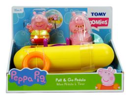 Toomies Peppa Pig Pull and Go Pedalo Bath Toy