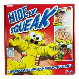 Hide and Squeak Robots Board Game