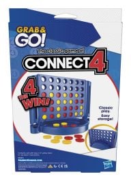 Connect 4 Grab and Go Travel Size Game