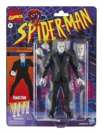 Marvel Legends Tombstone action figure collectible from Infinity Collectibles, official Marvel Spider-Man villain figure.