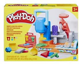 Stamp and Saw Tool Bench by Play Doh Creative Set
