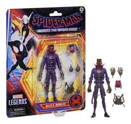 Miles G Morales Marvel Legends Series Collector Figure