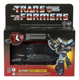 Transformers Knight Rider Crossover Autobot Agent Knight Figure