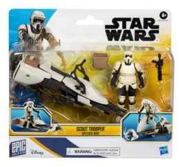 Star Wars Scout Trooper Epic World of Action Figure