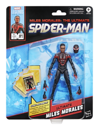 Marvel Legends Miles Morales Spider-Man 6-inch collectible action figure with premium sculpt, articulation, and official Hasbro packaging  Infinity Collectables