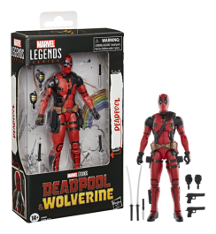 Marvel Legends Deadpool 6-inch action figure collectible toy with premium detail, articulation, and official Hasbro packaging – Infinity Collectables