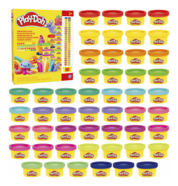 Play Doh Rainbow Favors 50 Pack Party Set