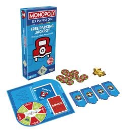 Monopoly Free Parking Jackpot Board Game