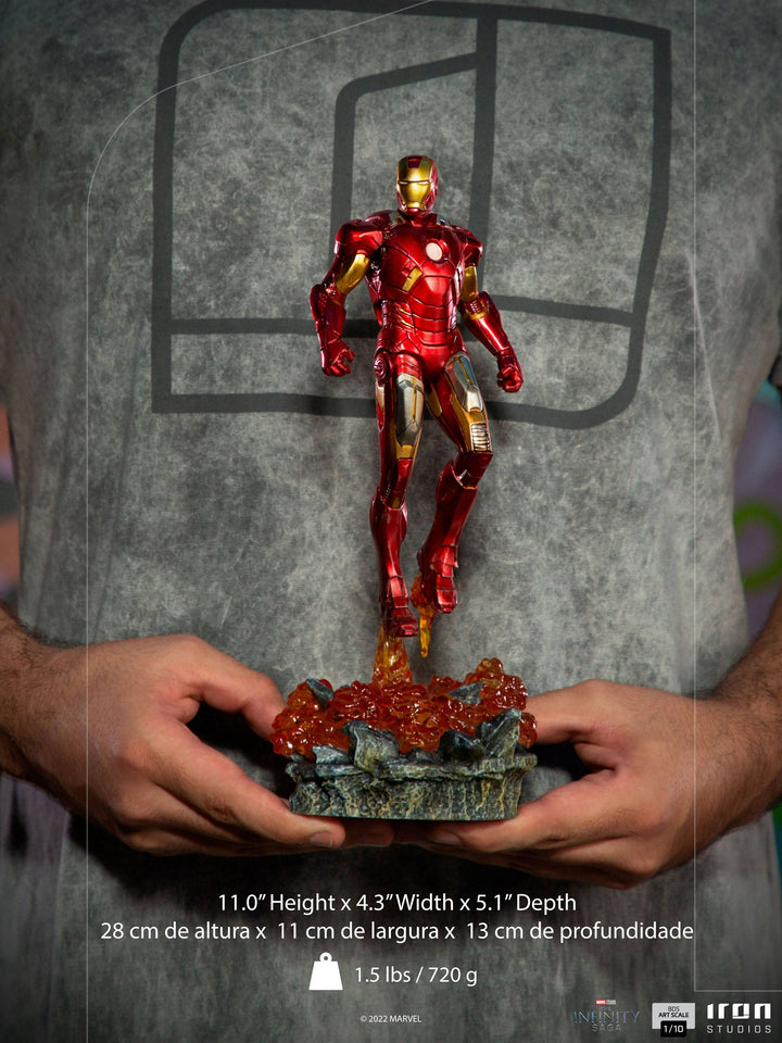Iron Studios Marvel Avengers The Infinity Saga 1/10 BDS Art Scale Figure Iron Man Battle of NY