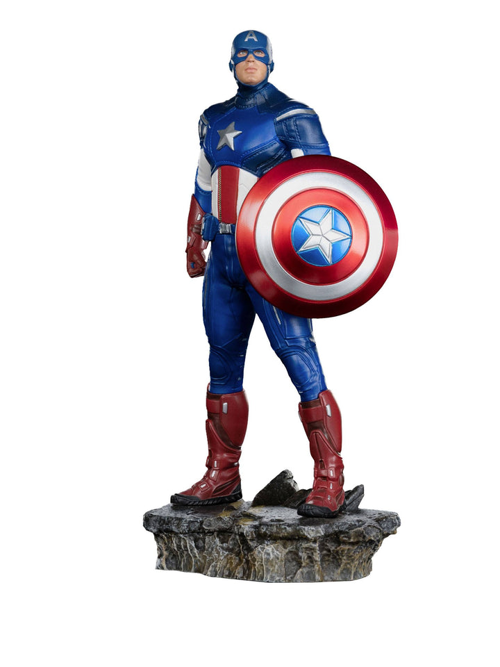 Iron Studios Marvel Avengers The Infinity Saga 1/10 Art Scale Statue Captain America Battle Of New York