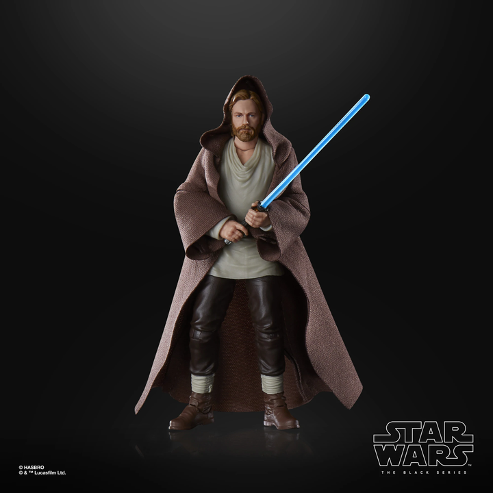 Star Wars: The Black Series - Obi-Wan Kenobi (Wandering Jedi) Action Figure - Infinity Collectables