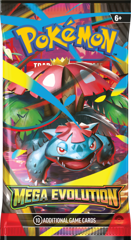 Pokemon Mega Evolution Booster Pack (1 Pack)
