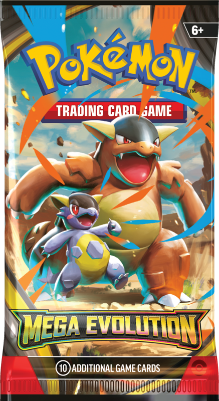 Pokemon Mega Evolution Booster Pack (1 Pack)