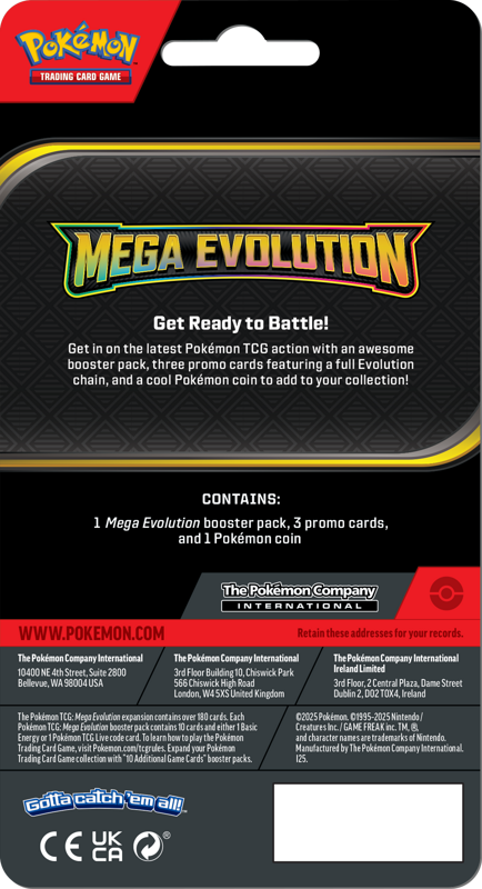 Pokemon Mega Evolution Premium Checklane Blister Tyranitar