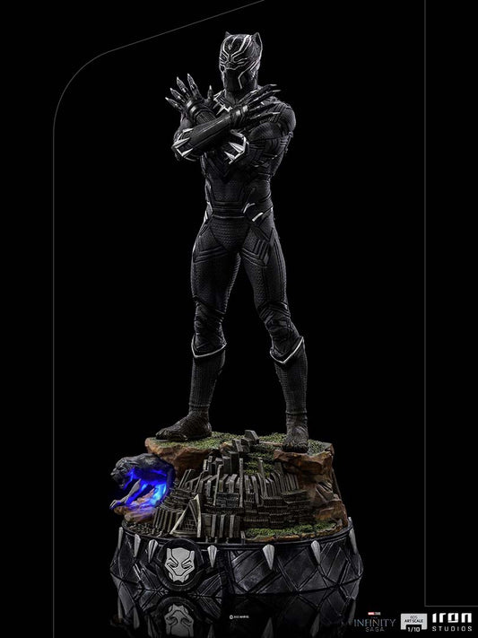 Iron Studios Black Panther Marvel Cinematic Universe Deluxe 1/10 Scale Figure
