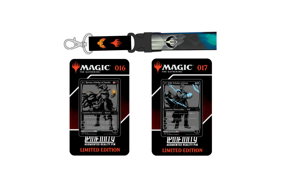 Pinfinity Magic The Gathering PMTGSET002 Strixhaven Lanyard Set