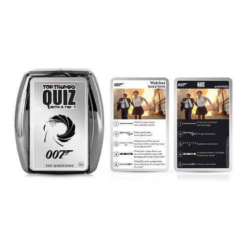 Funko James Bond 007 Top Trumps Quiz Card Game