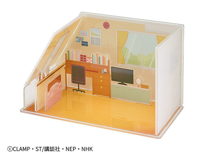 GoodSmile Moment Sakura's Bedroom Cardcaptor Sakura: Clear Card Acrylic Diorama Background