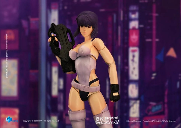 Ghost in the Shell Stand Alone Complex Exquisite Super Series Motoko Kusanagi 1/12 Scale PX Previews Exclusive Action Figure