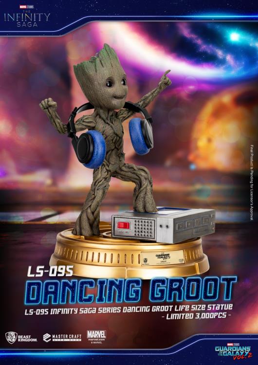 Guardians of the Galaxy Vol. 2 Infinity Saga Life-Sized Dancing Groot Limited Edition Exclusive Statue