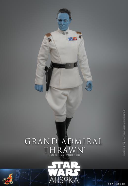 Hot Toys Star Wars Ahsoka Series Grand Admiral Thrawn 1/6th Scale Figure