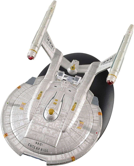 Enterprise NX-01 Diecast Model Ship (Eaglemoss / Star Trek), alternate view