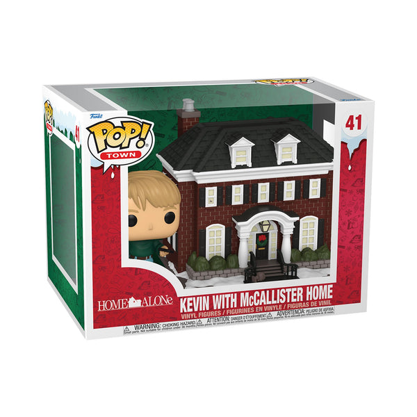 Home Alone - Kevin w/ Home Funko Pop! Town Vinyl Figure