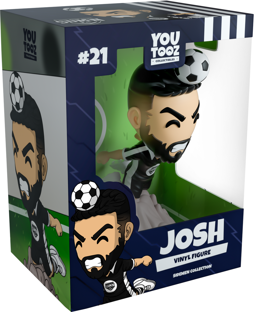 Youtooz Sidemen Josh Zerkaa #21 Vinyl Figure FC Collection
