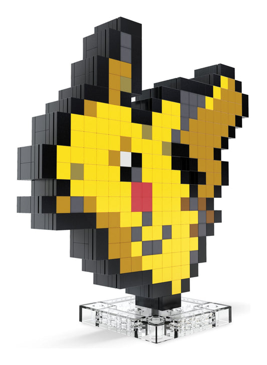 Mega - Pokemon - Pikachu Pixel Art, alternate view