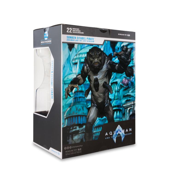 McFarlane Aquaman and the Lost Kingdom DC Multiverse Sunken Citadel Pirate Mega Action Figure *Coming Soon