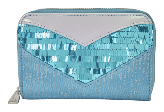 Loungefly - Frozen Elsa Glitter Sequin Zip Wallet - Image
