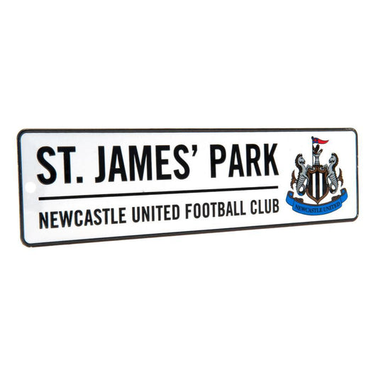 Newcastle United FC Window Sign, alternate view