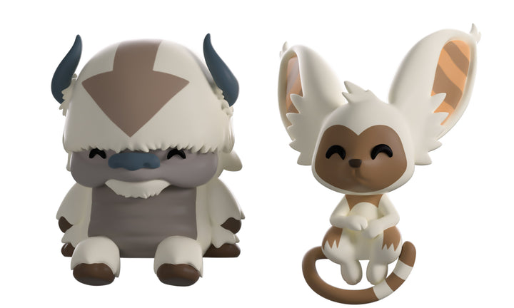 Youtooz Avatar The Last Airbender Appa and Momo Monitor Buddiez Plush