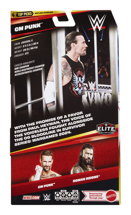 WWE Elite Collection Top Picks - CM Punk - Image