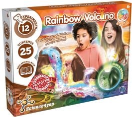 Science4You Rainbow Volcano Earth Science Experiment Kit