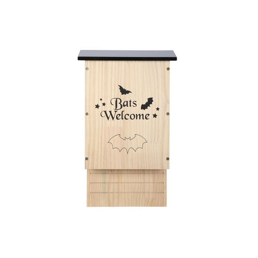Wooden Bat House, alternate view