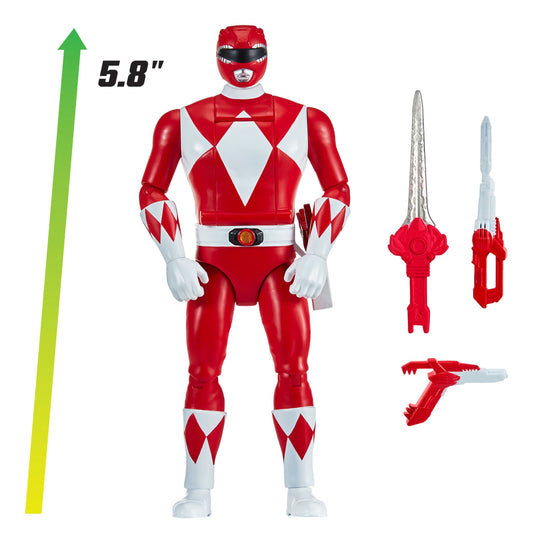 Mighty Morphin Power Rangers Auto Morphin Red Ranger - Image