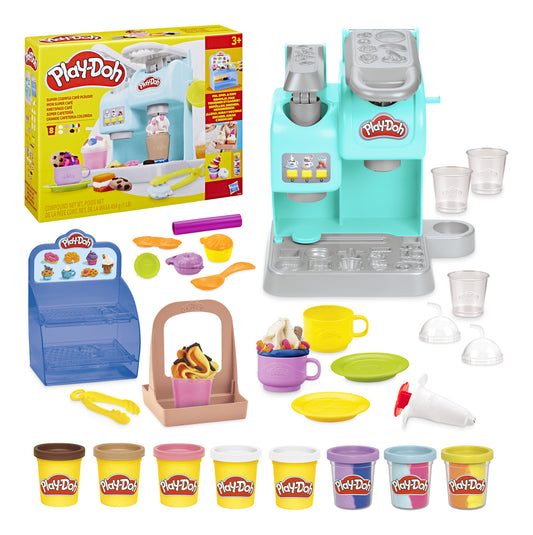 Play Doh Super Colourful Cafe Kitchen Creations Playset